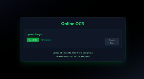 Online OCR